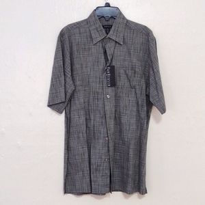Van Heusen Short Sleeve Button Down Shirt NWT